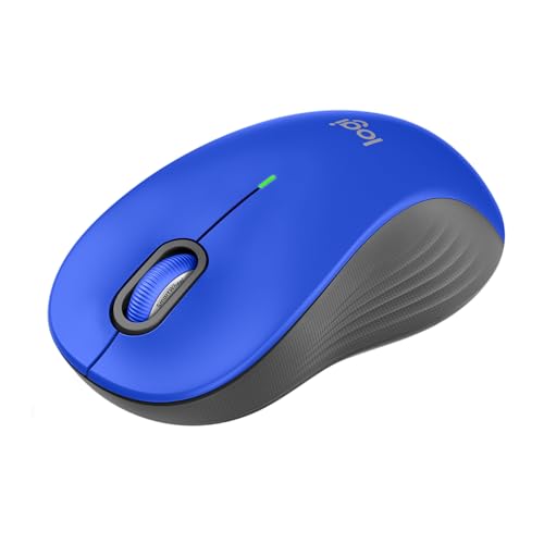 0097855181848 - LOGITECH SIGNATURE M550 L FULL SIZE WIRELESS MOUSE - FOR LARGE SIZED HANDS, 2-YEAR BATTERY, SILENT CLICKS, BLUETOOTH, MULTI-DEVICE COMPATIBILITY - BLUE