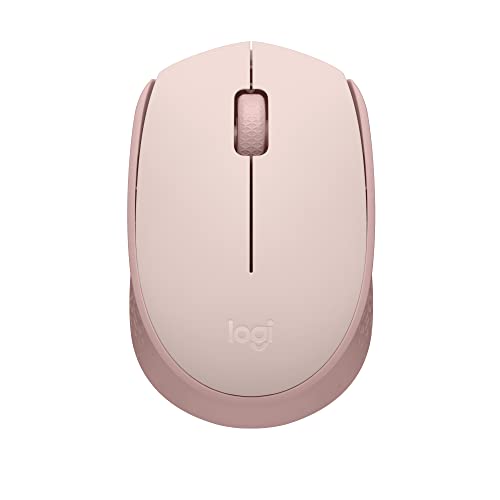 0097855183446 - LOGITECH M170 WIRELESS MOUSE, 2.4 GHZ WITH USB MINI RECEIVER, OPTICAL TRACKING, 12-MONTHS BATTERY LIFE, AMBIDEXTROUS PC / MAC / LAPTOP - ROSE