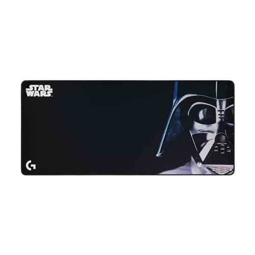 0097855191137 - LOGITECH G840 EXTRA LARGE GAMING MOUSE PAD, OPTIMIZED FOR GAMING SENSORS, MODERATE SURFACE FRICTION, NON-SLIP MOUSE MAT, MAC AND PC GAMING ACCESSORIES, 900 X 400 X 3 MM - DARTH VADER