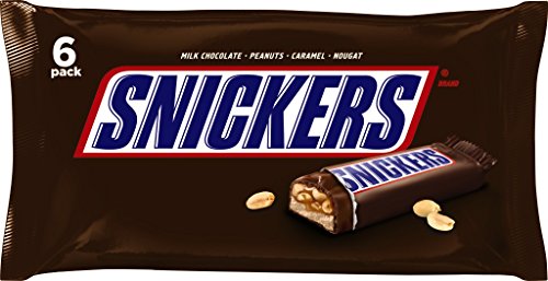 9786162077470 - SNICKERS SINGLES SIZE CHOCOLATE CANDY BARS 1.86-OUNCE BAR 6-COUNT PACK (PACK OF 4)