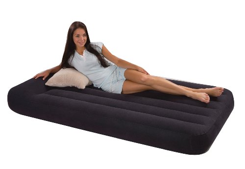 9786163001788 - INTEX PILLOW REST CLASSIC AIRBED WITH BUILT-IN PILLOW AND ELECTRIC PUMP, TWIN
