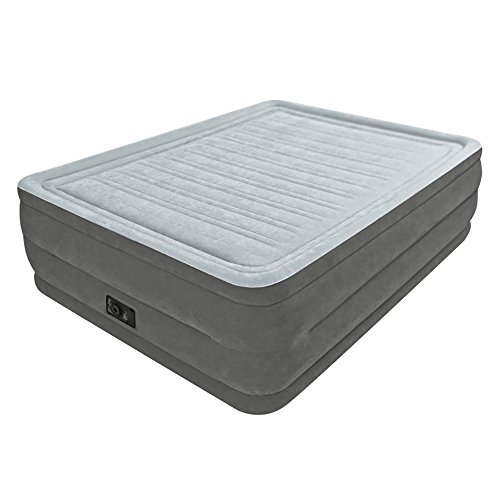 9786163001917 - INTEX COMFORT PLUSH ELEVATED DURA-BEAM AIRBED, BED HEIGHT 22, QUEEN