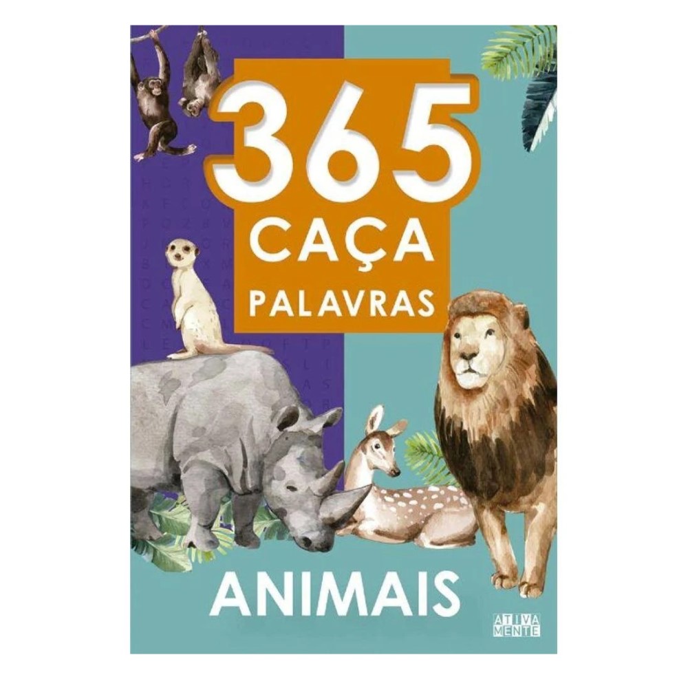 9786555006919 - 365 CACA PALAVRAS ANIMAIS