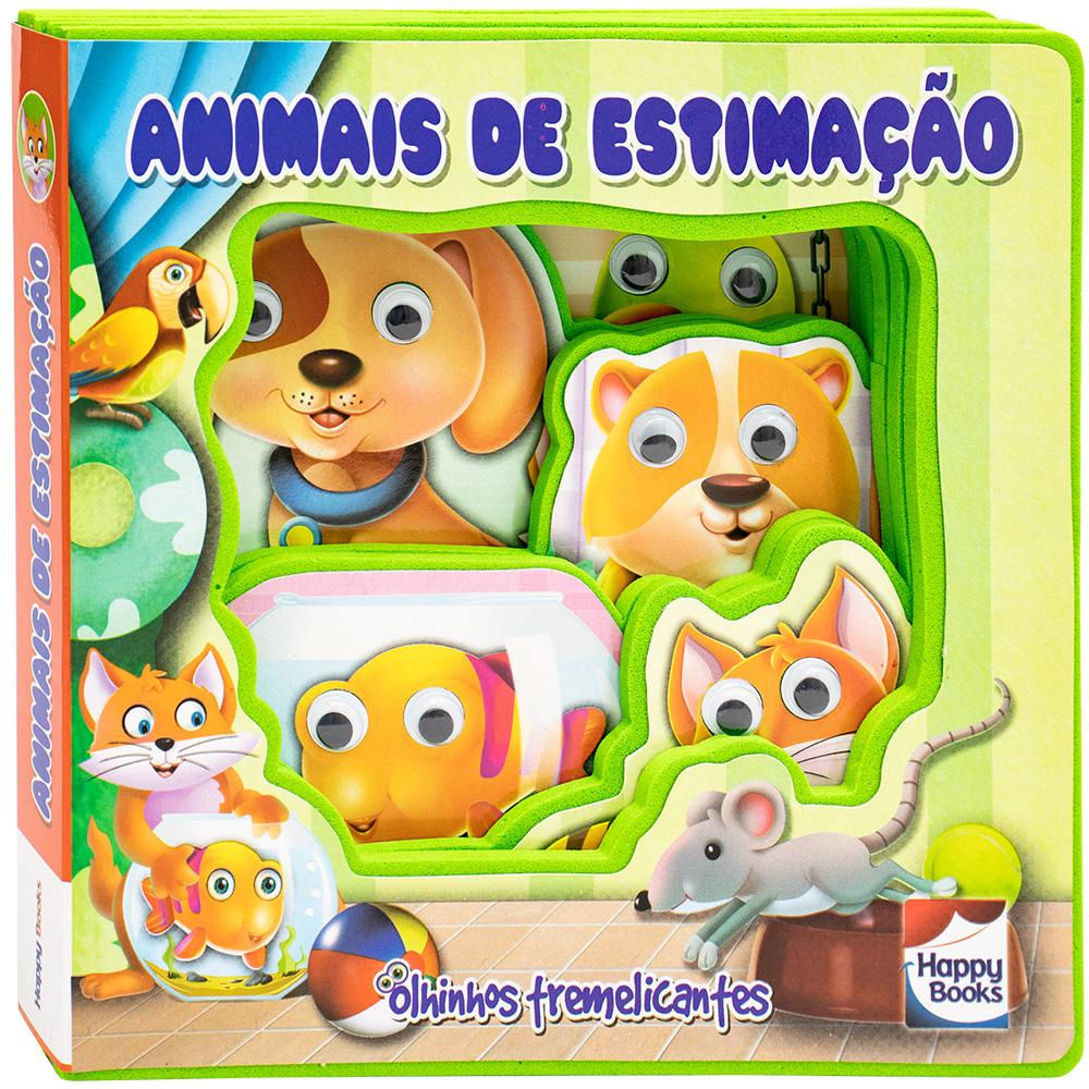 9786555072334 - LIVRO AVENTURAS COM OLHINHOS ANIMAIS DE ESTIMACAO 308757 HAPPY BOOKS