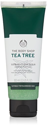 9787158954355 - THE BODY SHOP TEA TREE SQUEAKY CLEAN SCRUB, DAILY FACIAL SCRUB MADE WITH TEA TREE OIL, 100% VEGAN, 3.3 OZ.
