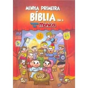 9788527612661 - MINHA PRIMEIRA BIBLIA COM A TURMA DA MONICA 140G EDITORA AVE MARIA