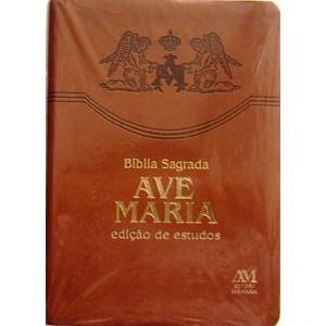 9788527613026 - BIBLIA EDICAO DE ESTUDOS CAPA FLEXIVEL - 1350G - AVE MARIA