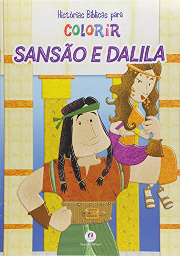 9788538011934 - SANSAO E DALILA - COLECAO HISTORIAS BIBLICAS PARA COLORIR