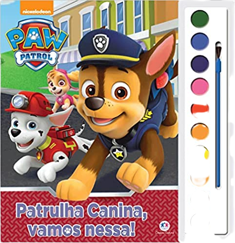 Colorindo Desenho da Patrulha Canina em Português Paw Patrol Cartoon