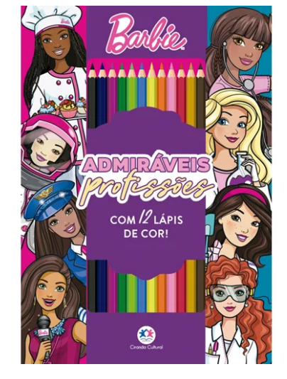 Megakit para Ler, Colorir e Brincar - Barbie - Atacado de Livros