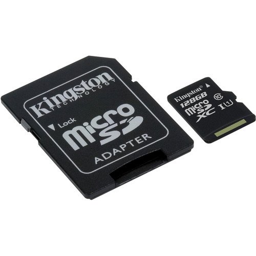 9789830428499 - PROFESSIONAL KINGSTON 128GB MICROSDXC I-MOBILE PANO DC 5210 WITH CUSTOM FORMATTING AND STANDARD SD ADAPTER! (80MBPS / CLASS 10 / UHS-I)