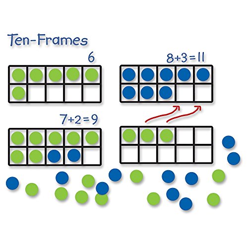 9789920139069 - LEARNING RESOURCES GIANT MAGNETIC TEN-FRAME SET
