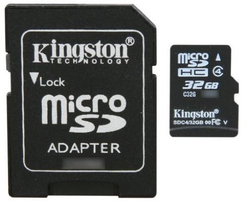 9789966304629 - PROFESSIONAL KINGSTON MICROSDHC 32GB (32 GIGABYTE) CARD FOR LENOVO IDEAPAD 2109 PHONE WITH CUSTOM FORMATTING AND STANDARD SD ADAPTER. (SDHC CLASS 4 CERTIFIED)