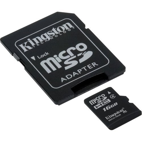 9789966618078 - PROFESSIONAL KINGSTON 16GB MICROSDHC CARD FOR LENOVO MIIX 2 10 TABLET WITH CUSTOM FORMATTING AND STANDARD SD ADAPTER. (CLASS 4).