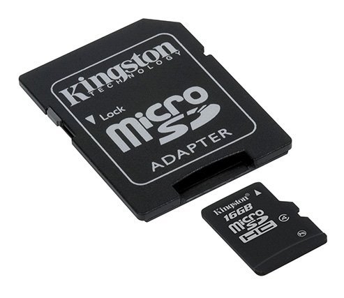 9789973422835 - PROFESSIONAL KINGSTON 16GB MICROSDHC CARD FOR LENOVO TAB A7-50 WITH CUSTOM FORMATTING AND STANDARD SD ADAPTER! (CLASS 4)