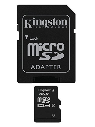 9789985020838 - KINGSTON 8 GB MICROSDHC CLASS 4 FLASH MEMORY CARD SDC4/8GB