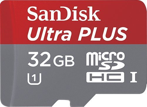 9791061575545 - PROFESSIONAL ULTRA PLUS SANDISK 32GB MICROSDHC CARD IS CUSTOM FORMATTED TO KEEP UP WITH YOUR HIGH SPEED DATA TRANSFER REQUIREMENTS AND NO LOSS RECORDINGS! INCLUDES STANDARD SD ADAPTER. (40MB/S, UHS-1)