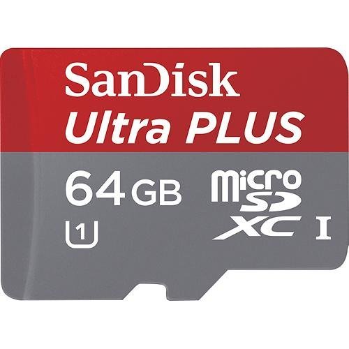 9791061653885 - PROFESSIONAL ULTRA PLUS SANDISK 64GB MICROSDHC PANTECH BREAKOUT CARD IS CUSTOM FORMATTED TO KEEP UP WITH YOUR HIGH SPEED DATA TRANSFER REQUIREMENTS AND NO LOSS RECORDINGS! INCLUDES STANDARD SD ADAPTER. (40MB/S, UHS-1)