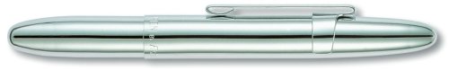 0097914378516 - FISHER SPACE BULLET SPACE PEN WITH CLIP, CHROME, GIFT BOXED (400CL)