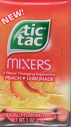 0009800001101 - TIC TAC MIXERS - PEACH / LEMONADE - A FLAVOR CHANGING EXPERIENCE