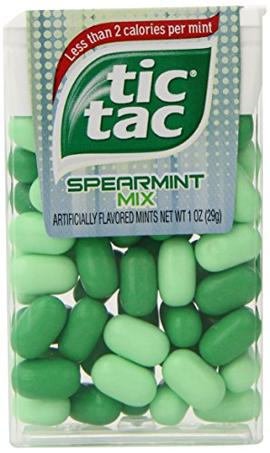 0009800057146 - TIC TAC SPEARMINT SINGLES, 1 OUNCE (PACK OF 12)