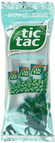 0009800057375 - TIC TAC WINTERGREEN MULTI-PACK, 3 COUNT (PACK OF 12)
