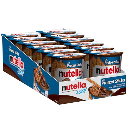 0009800800148 - NUTELLA AND GO PRETZEL, 48 COUNT (PACK OF 12)