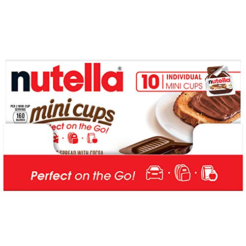 0009800801121 - NUTELLA AND GO HAZELNUT SPREAD, 5.2 OUNCE - 10 CUPS PER PACK -- 12 PACKS PER CASE.