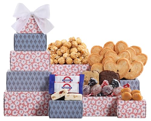 0098009774480 - THE SWEETEST GIFT TOWER BY WINE COUNTRY GIFT BASKETS SNACK GIFTS FOR WOMEN, MEN, FAMILIES, COLLEGE, APPRECIATION, THANK YOU, MOTHERS DAY, CORPORATE, GET WELL SOON, CARE PACKAGE