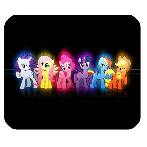 9806523574704 - ROBIN YAM PERSONALIZED MY LITTLE PONY RECTANGLE NON-SLIP RUBBER MOUSEPAD GAMING MOUSE PAD -RYMP15839