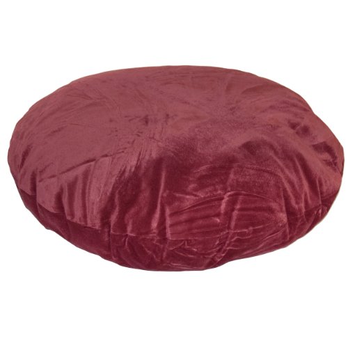 0098198505827 - STELLA ROUND DOG BED SIZE EXTRA SMALL 24 COLOR GARNET