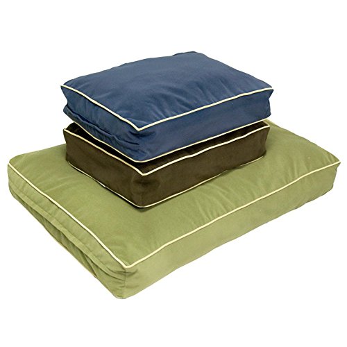 0098198513020 - BUSTER PILLOW DOG BED IN MOSS SIZE SMALL 5 H X 24 W X 36 D