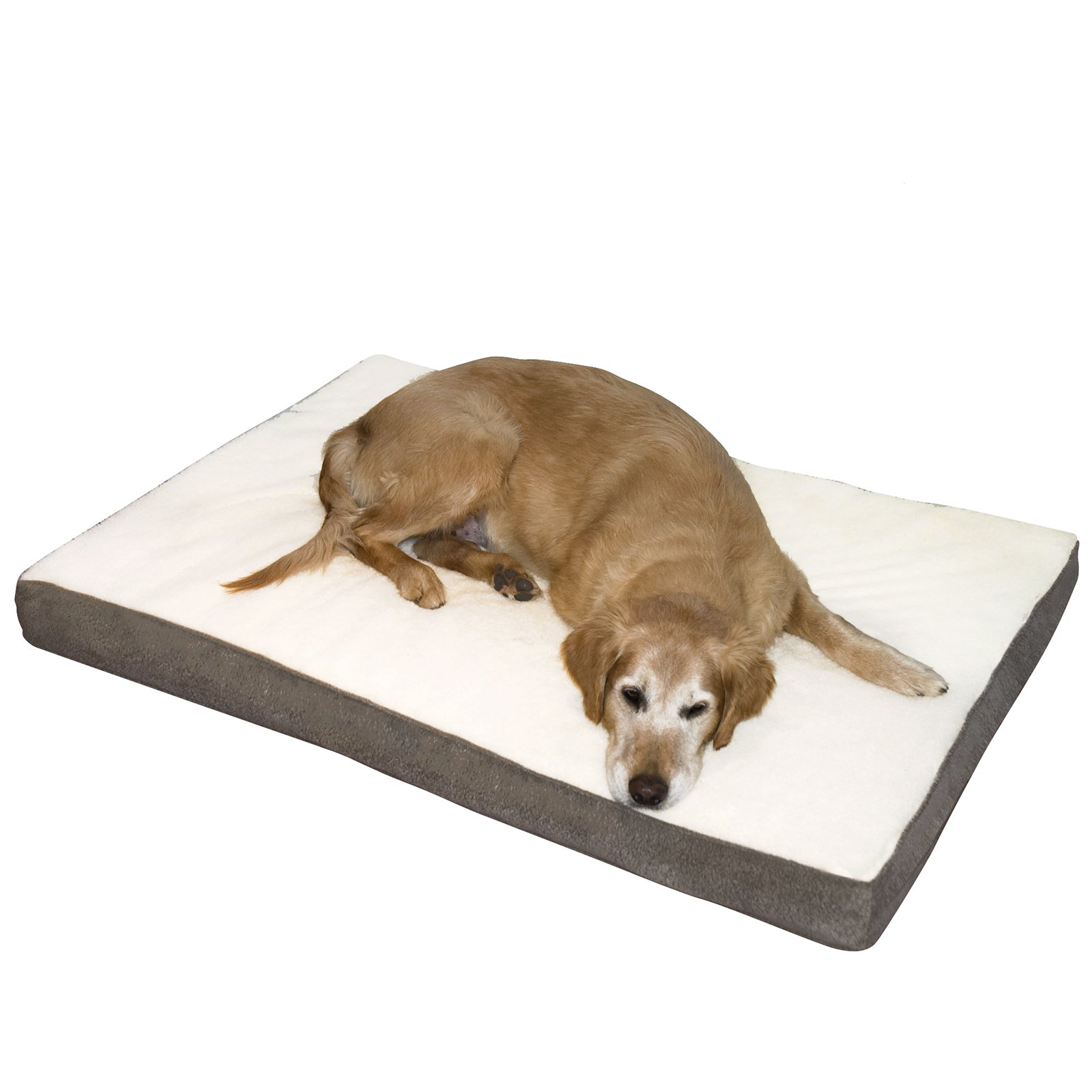 0098198514720 - OSCAR ORTHOPEDIC DOG BED SIZE SMALL 24 X 36 COLOR CRIMSON