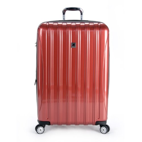 0098376019160 - DELSEY LUGGAGE HELIUM AERO 29 INCH EXPANDABLE SPINNER TROLLEY, BRICK RED, ONE SIZE