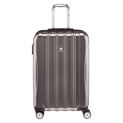 0098376019214 - DELSEY LUGGAGE HELIUM AERO 25 INCH EXPANDABLE SPINNER TROLLEY, TITANIUM,ONE SIZE