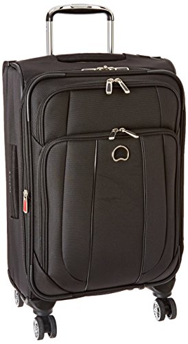 0098376030721 - DELSEY LUGGAGE HELIUM CRUISE CARRY-ON EXP SPINNER SUITER TROLLEY, BLACK, ONE SIZE
