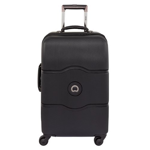 0098376035696 - DELSEY LUGGAGE CHATELET 21 INCH CARRY-ON SPINNER TROLLEY, BLACK, ONE SIZE