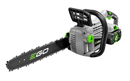 9854212577772 - EGO POWER+ 14-INCH 56-VOLT LITHIUM-ION CORDLESS CHAIN SAW - 2.0AH BATTERY AND CHARGER KIT