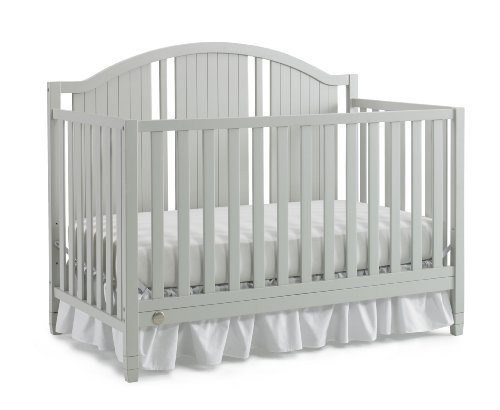 9855212545457 - FISHER-PRICE CAITLIN 4-IN-1 CONVERTIBLE CRIB, MISTY GREY