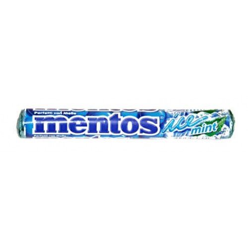 9865214732656 - CANDY MENTOS ICE MINT 37 G. (PACK OF 5)
