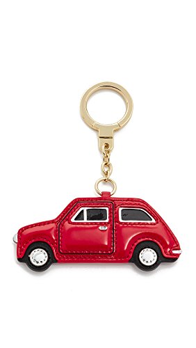 0098689926810 - KATE SPADE NEW YORK WOMEN'S VROOM KEYCHAIN, RED, ONE SIZE