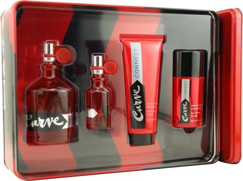 0098691046261 - CURVE CONNECT FOR MEN. SET-COLOGNE SPRAY & SKIN SOOTHER & DEODORANT STICK 2.6-OUNCES & COLOGNE SPRAY .5-OUNCES
