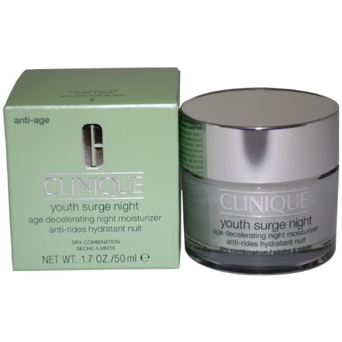 0987501852119 - YOUTH SURGE NIGHT AGE DECELERATING NIGHT MOISTURIZER, DRY COMBINATION BY CLINIQUE, 1.7 OUNCE