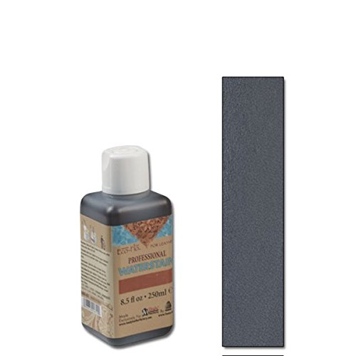 0098834035114 - TWO BOTTLES TANDY LEATHER ECO-FLO PROFESSIONAL SLATE GRAY WATER STAIN 8.5 OZ EACH - FREE SHIPPING!