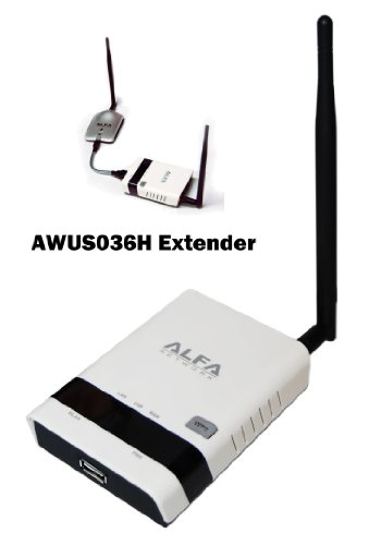 0989898311385 - ALFA R36 802.11 B/G/N REPEATER AND RANGE EXTENDER FOR AWUS036H