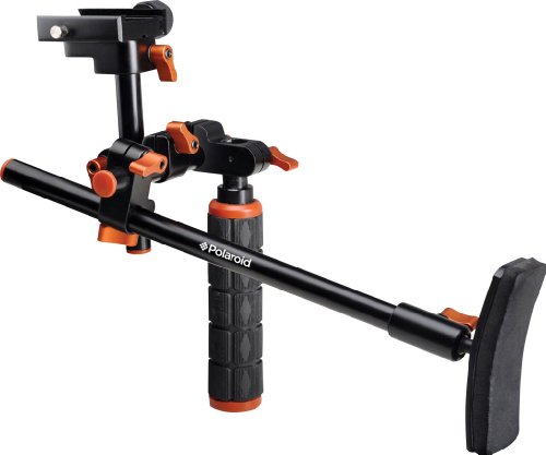 0989898363841 - POLAROID VIDEO CHEST STABILIZER SUPPORT SYSTEM FOR THE PENTAX Q, Q7, Q10, K-3, K-50, K-500, X-5, K-01, K-30, K-X, K-7, K-5, K-5 II, K-R, 645D, K20D, K200D, K2000, K10D, K2000, K1000, K100D SUPER, K110D, *IST D, *IST DL, *IST DS, *IST DS2 DIGITAL SLR CAME