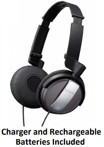 0989898590285 - SONY PROFESSIONAL LIGHTWEIGHT NOISE CANCELING STUDIO MONITOR HEADPHONES WITH 30M
