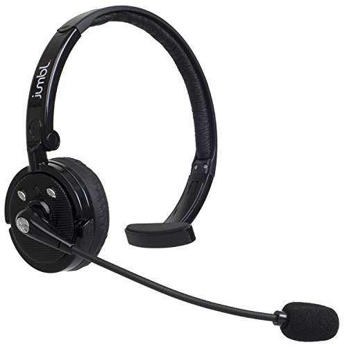 0989898625369 - JUMBL BH21 OVER THE HEAD BLUETOOTH WIRELESS HEADSET FOR CELL PHONES 4X NOISE CANCELLING