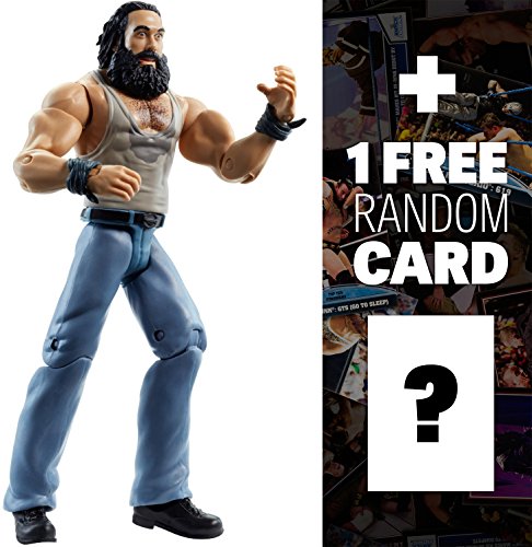9899999498650 - LUKE HARPER: WWE BASIC FIGURE SERIES + 1 FREE OFFICIAL WWE TRADING CARD BUNDLE