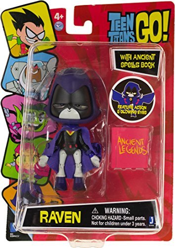 9899999572190 - RAVEN ~4.5 FIGURE W/ ACCESSORIES: TEEN TITANS GO! FIGURE WITH ACCESSORY SERIES